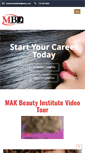 Mobile Screenshot of makbeautyinstitute.com
